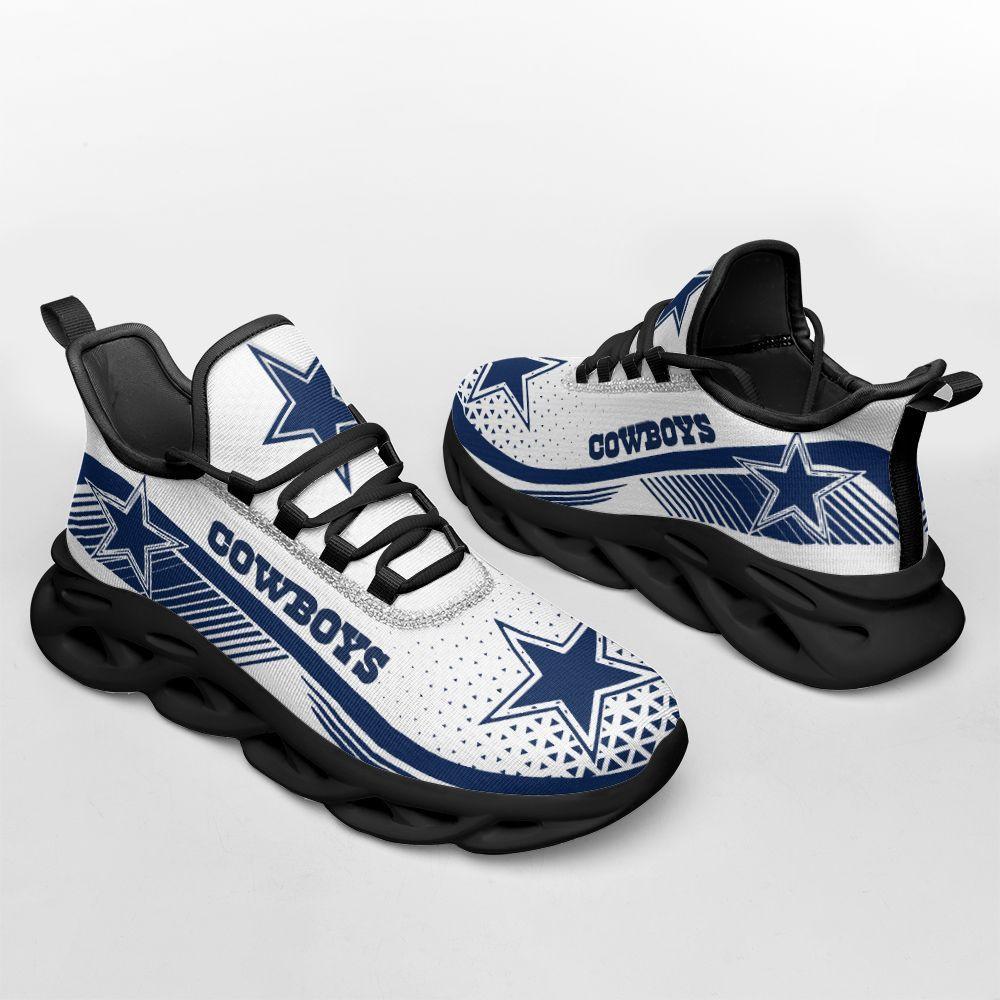 Ideafootwear Dallas Cowboys Max Soul Shoes Sneakers For Men And Women 13