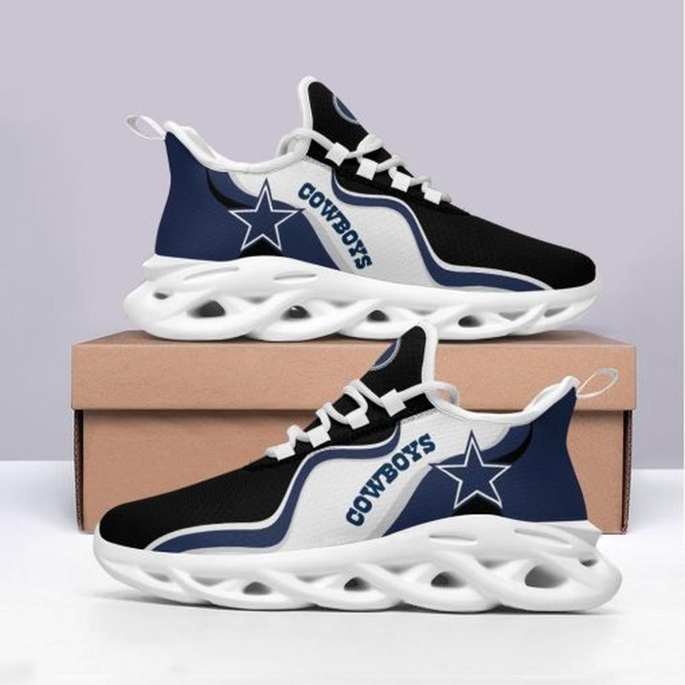 Ideafootwear Dallas Cowboys Max Soul Shoes Sneakers For Men And Women 32