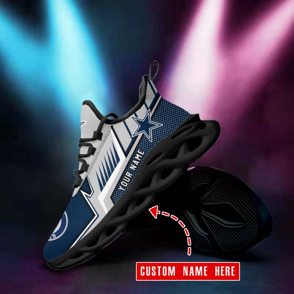 Ideafootwear Dallas Cowboys Max Soul Shoes Sneakers For Men And Women 199