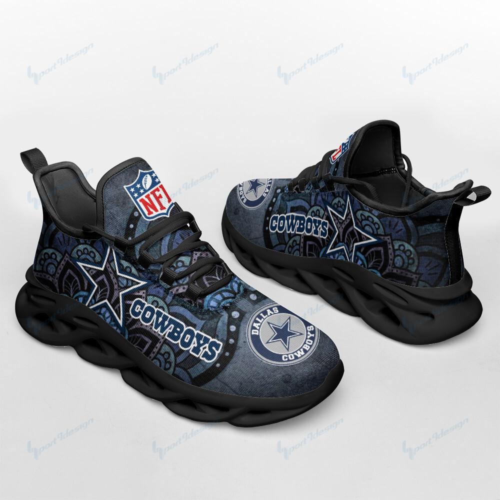 Ideafootwear Dallas Cowboys Max Soul Shoes Sneakers For Men And Women 135