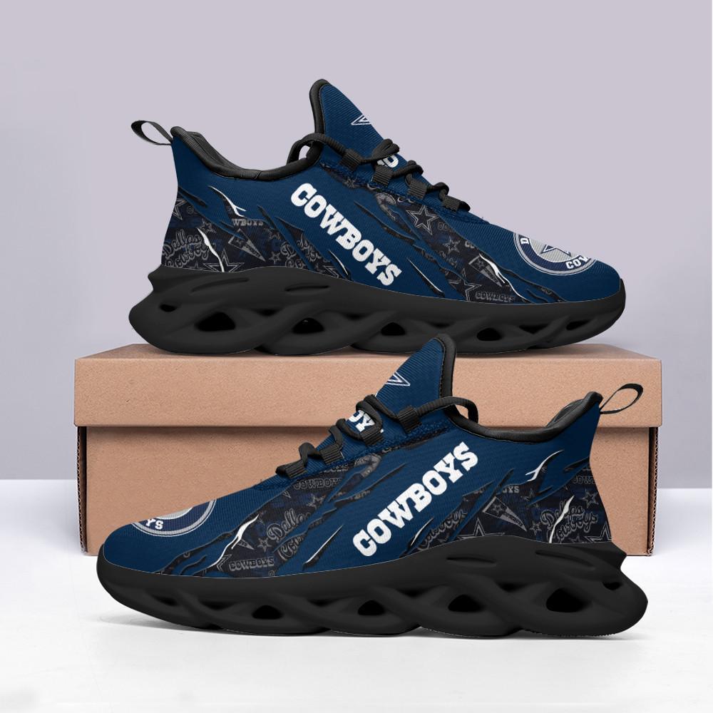 Ideafootwear Dallas Cowboys Max Soul Shoes Sneakers For Men And Women 69
