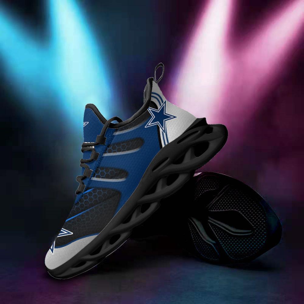 Ideafootwear Dallas Cowboys Max Soul Shoes Sneakers For Men And Women 109