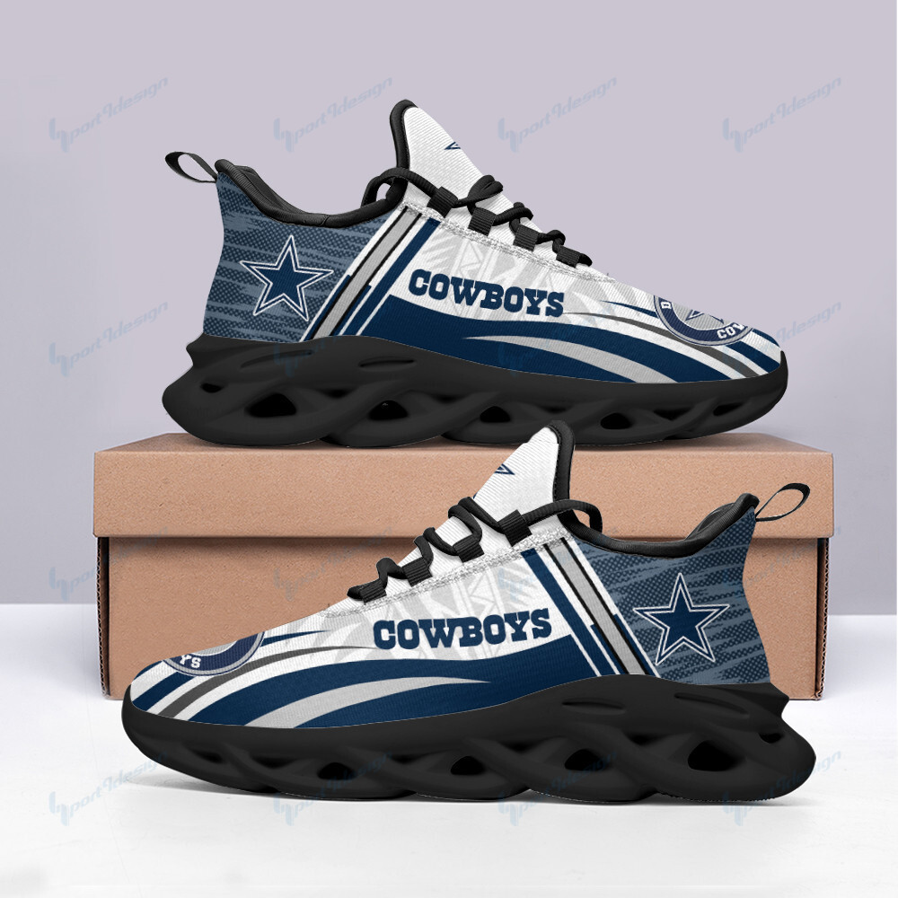Ideafootwear Dallas Cowboys Max Soul Shoes Sneakers For Men And Women 90
