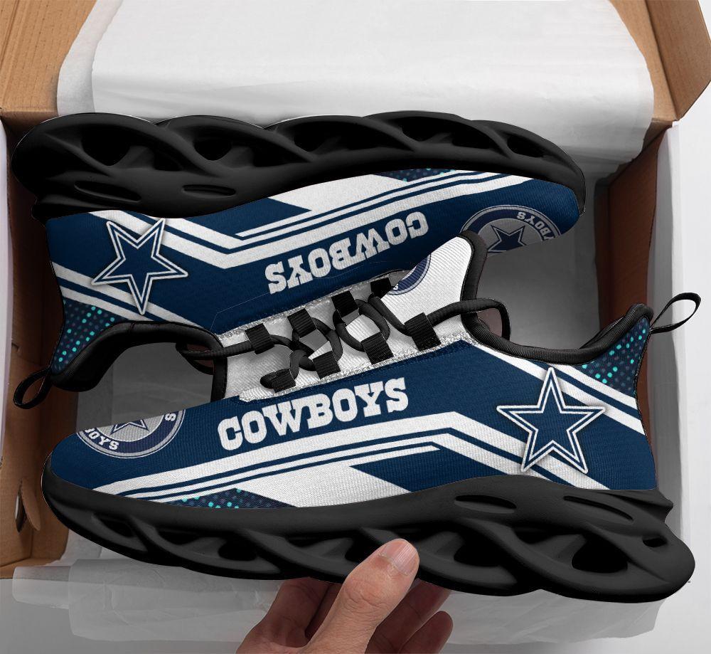 Ideafootwear Dallas Cowboys Max Soul Shoes Sneakers For Men And Women 23