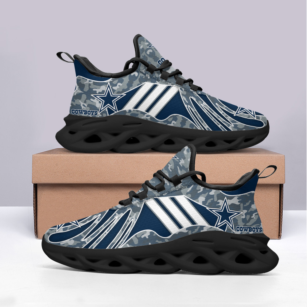 Ideafootwear Dallas Cowboys Max Soul Shoes Sneakers For Men And Women 62