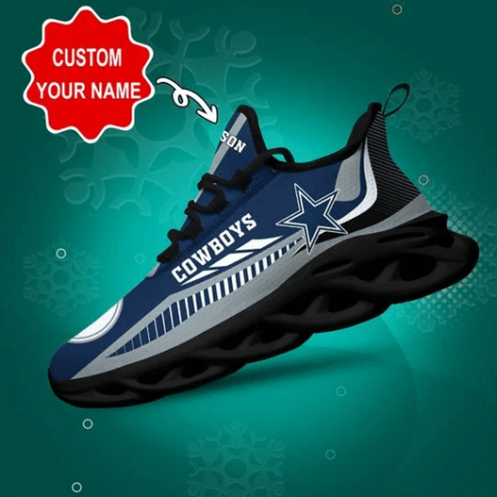 Ideafootwear Dallas Cowboys Max Soul Shoes Sneakers For Men And Women 230
