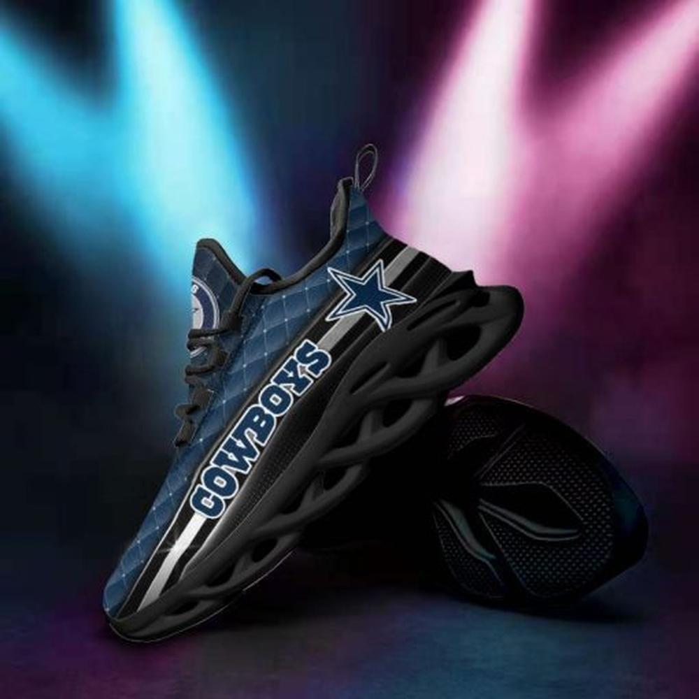Ideafootwear Dallas Cowboys Max Soul Shoes Sneakers For Men And Women 19
