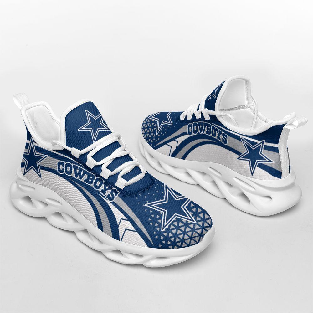 Ideafootwear Dallas Cowboys Max Soul Shoes Sneakers For Men And Women 24