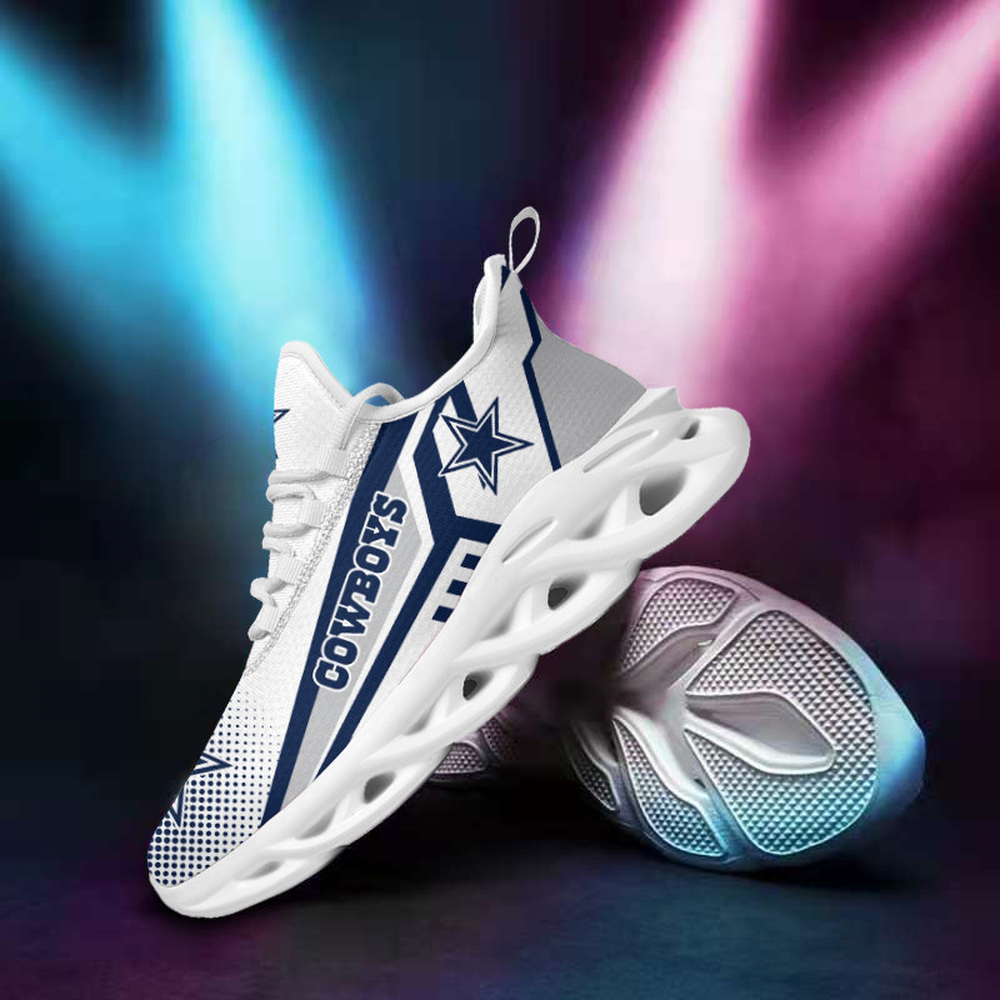 Ideafootwear Dallas Cowboys Max Soul Shoes Sneakers For Men And Women 117