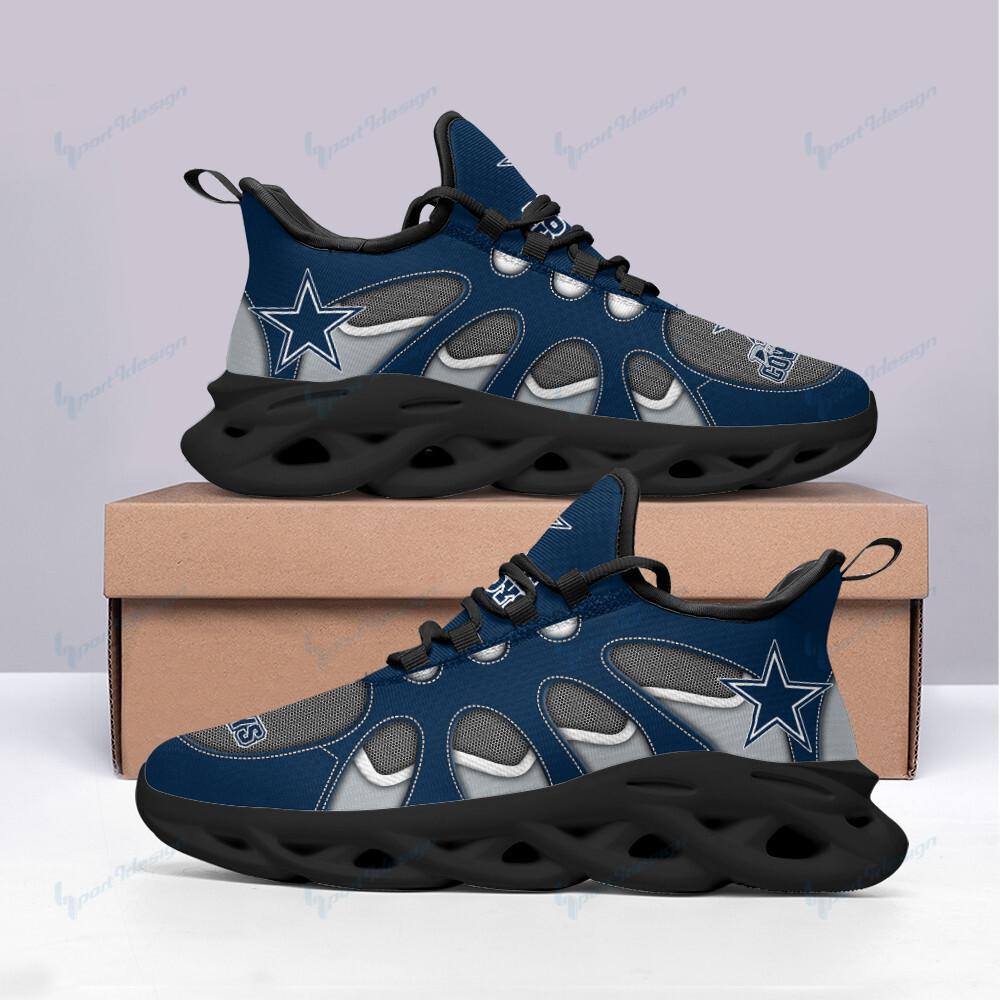 Ideafootwear Dallas Cowboys Max Soul Shoes Sneakers For Men And Women 113