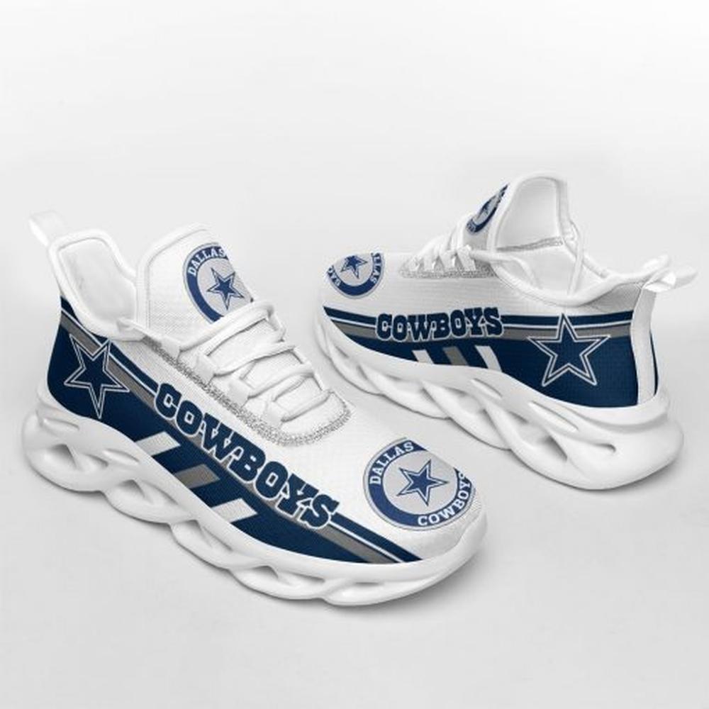 Ideafootwear Dallas Cowboys Max Soul Shoes Sneakers For Men And Women 3