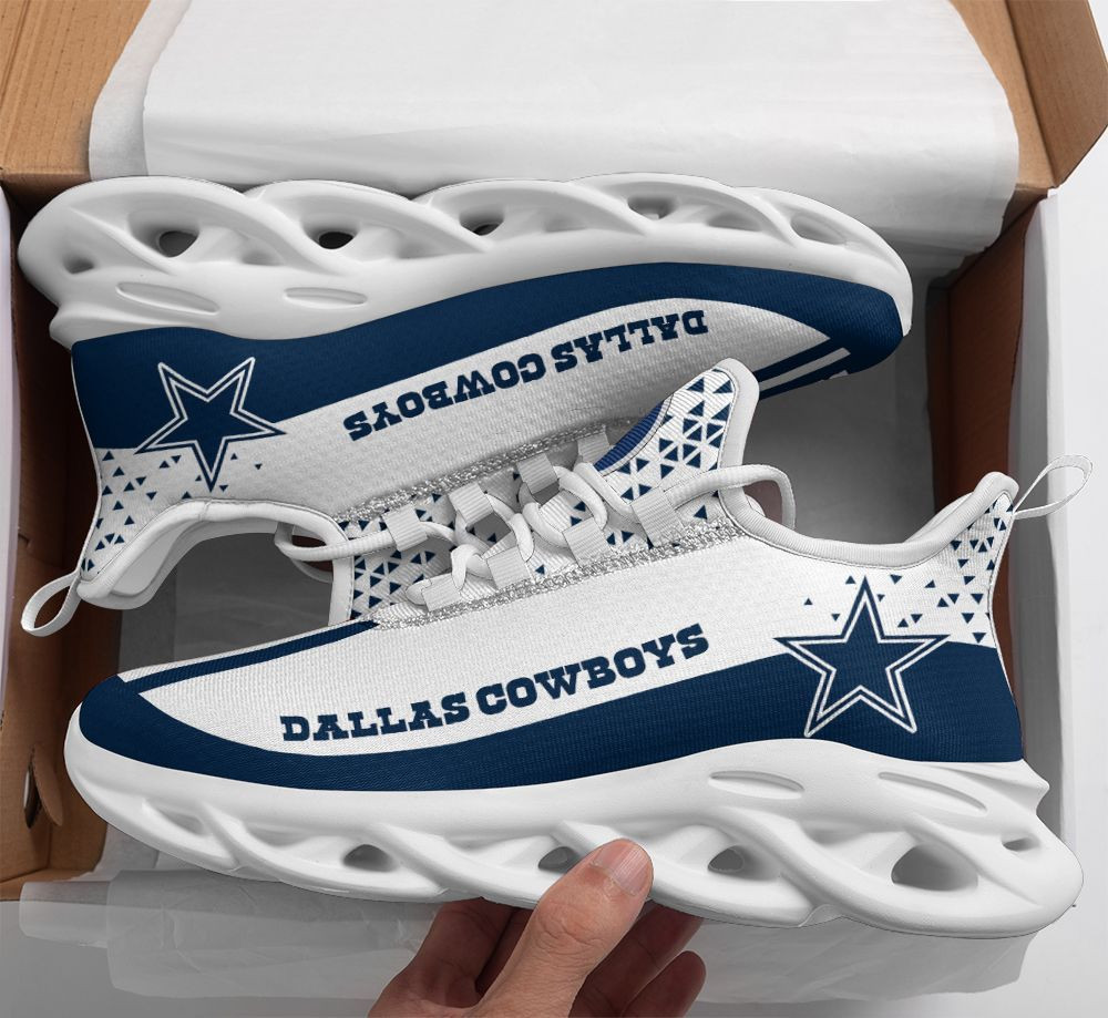 Ideafootwear Dallas Cowboys Max Soul Shoes Sneakers For Men And Women 267