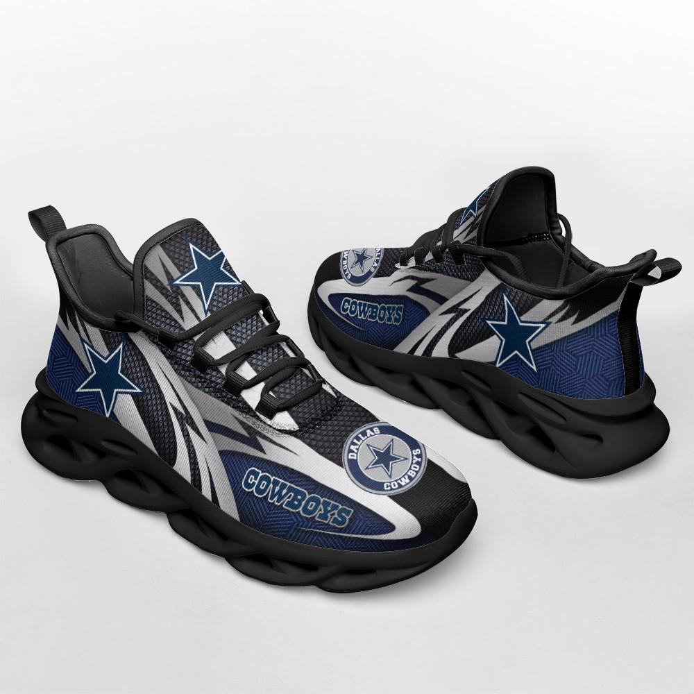 Ideafootwear Dallas Cowboys Max Soul Shoes Sneakers For Men And Women 55