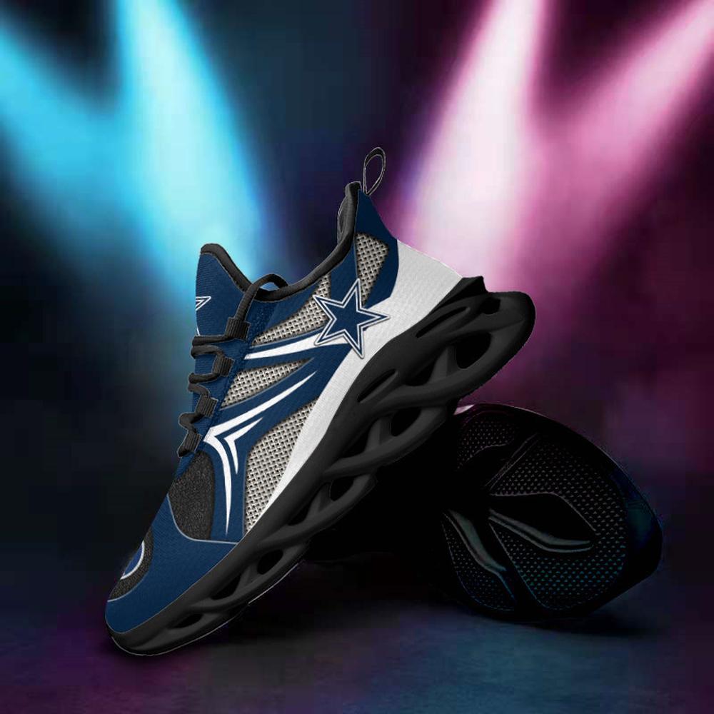 Ideafootwear Dallas Cowboys Max Soul Shoes Sneakers For Men And Women 119