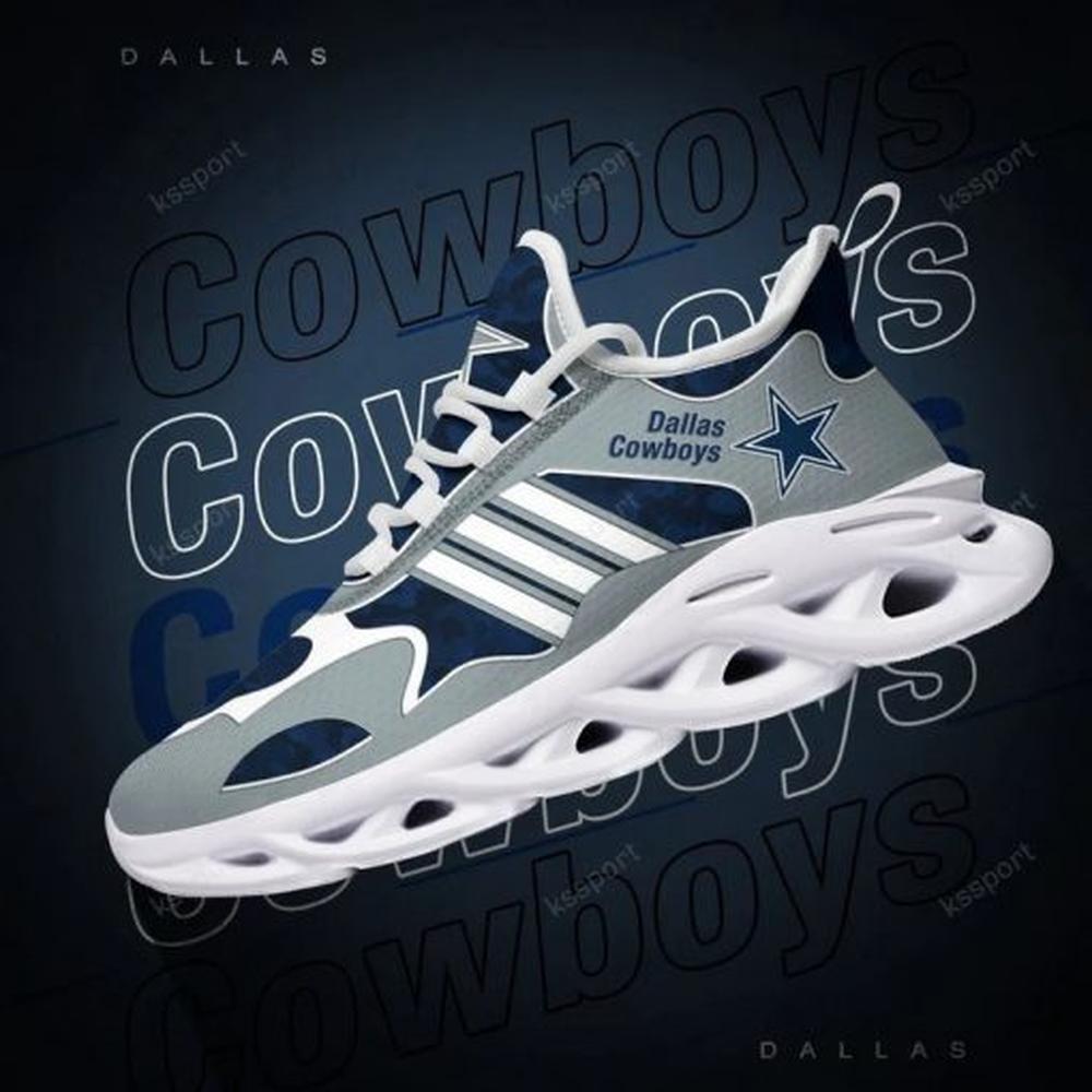 Ideafootwear Dallas Cowboys Max Soul Shoes Sneakers For Men And Women 280