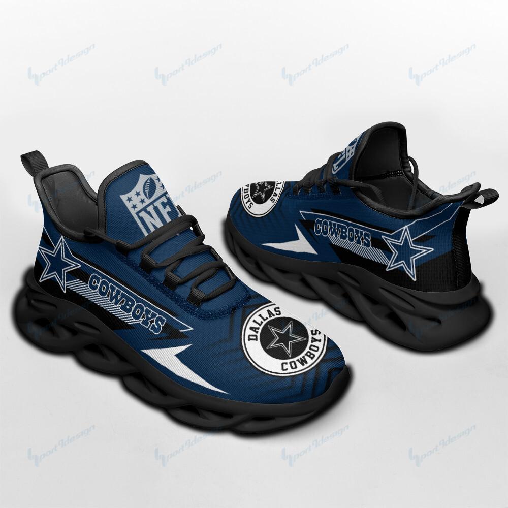 Ideafootwear Dallas Cowboys Max Soul Shoes Sneakers For Men And Women 299