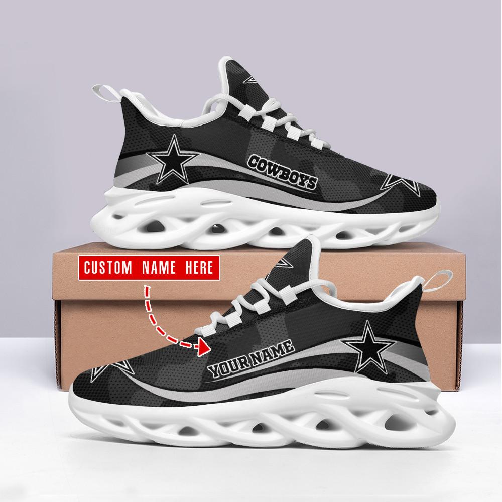Ideafootwear Dallas Cowboys Max Soul Shoes Sneakers For Men And Women 210