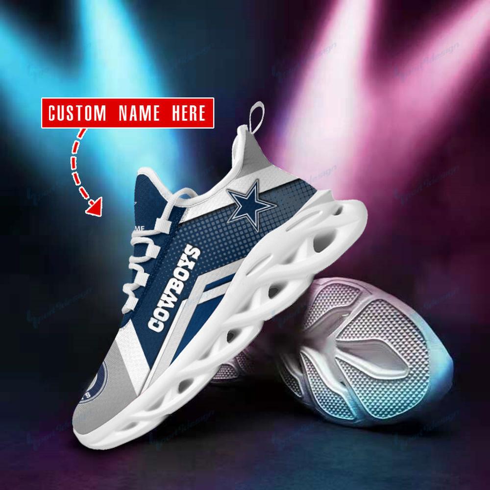 Ideafootwear Dallas Cowboys Max Soul Shoes Sneakers For Men And Women 216