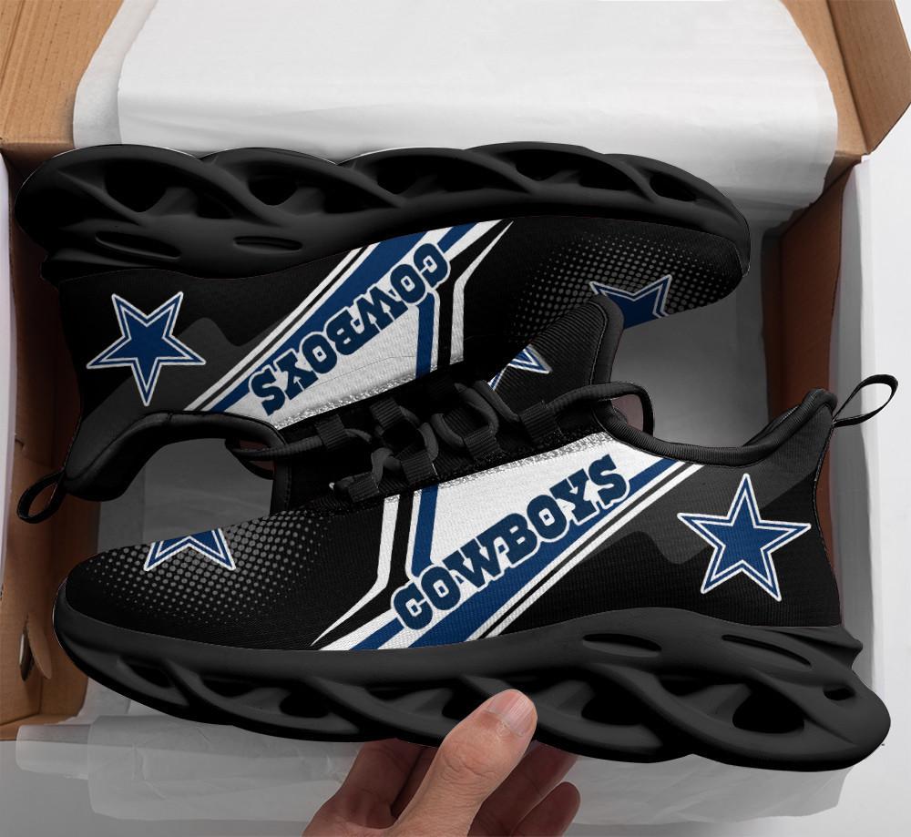 Ideafootwear Dallas Cowboys Max Soul Shoes Sneakers For Men And Women 112