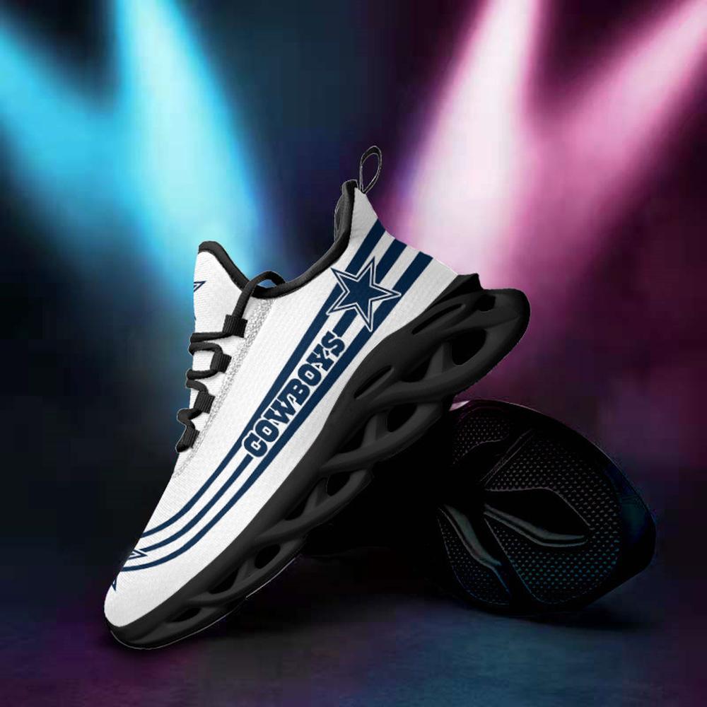 Ideafootwear Dallas Cowboys Max Soul Shoes Sneakers For Men And Women 50