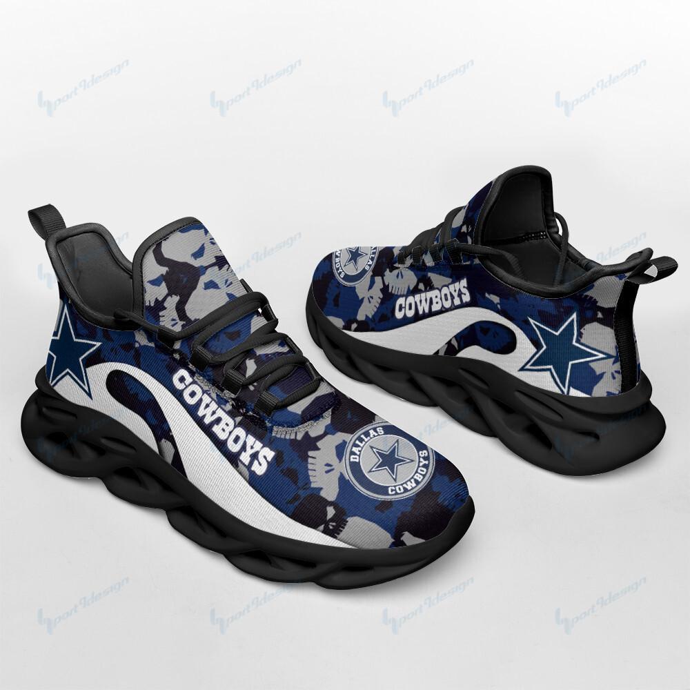 Ideafootwear Dallas Cowboys Max Soul Shoes Sneakers For Men And Women 94