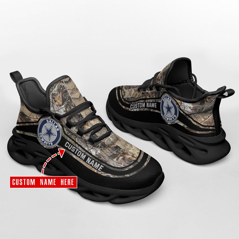 Ideafootwear Dallas Cowboys Max Soul Shoes Sneakers For Men And Women 203