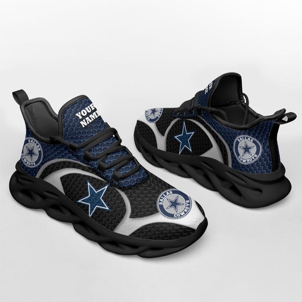 Ideafootwear Dallas Cowboys Max Soul Shoes Sneakers For Men And Women 179