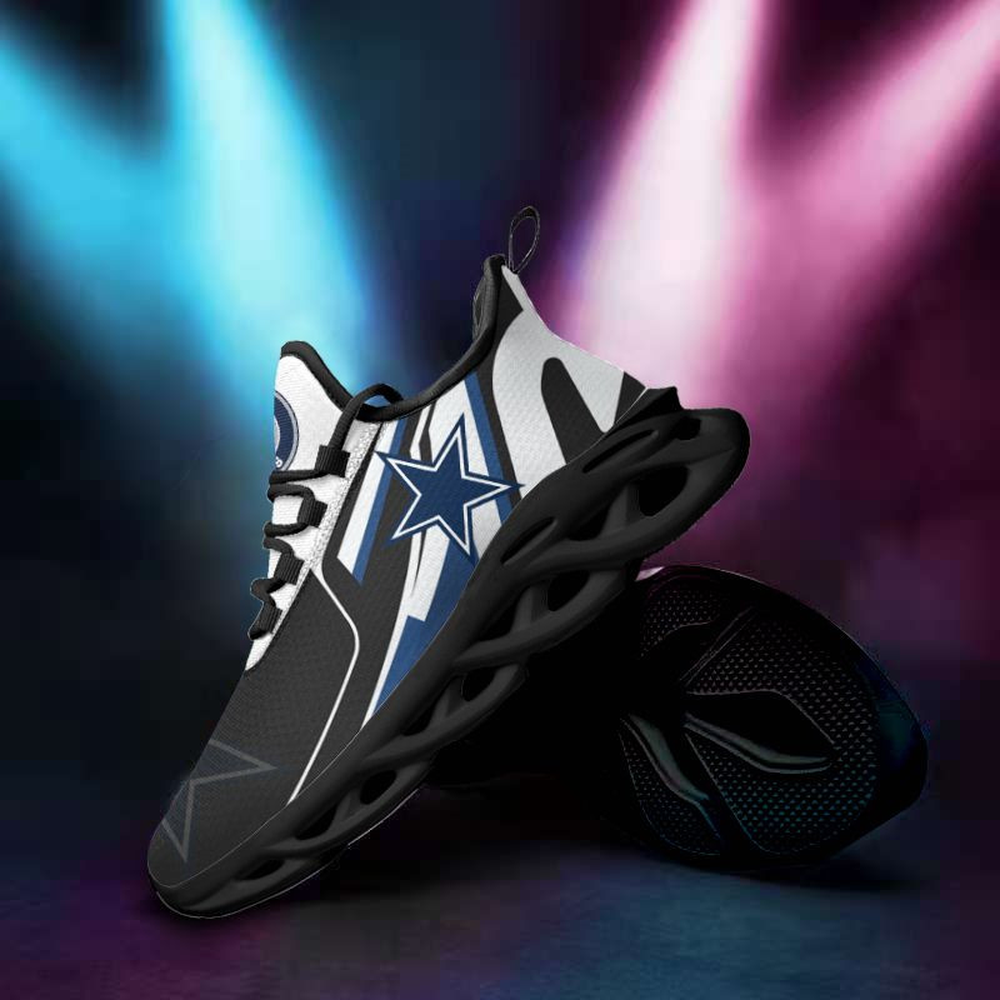 Ideafootwear Dallas Cowboys Max Soul Shoes Sneakers For Men And Women 277