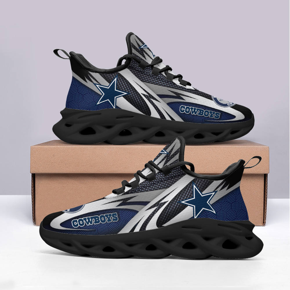 Ideafootwear Dallas Cowboys Max Soul Shoes Sneakers For Men And Women 55