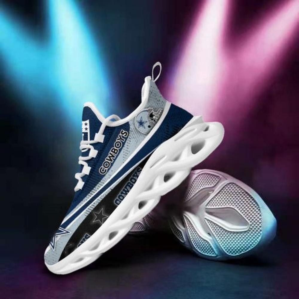 Ideafootwear Dallas Cowboys Max Soul Shoes Sneakers For Men And Women 78