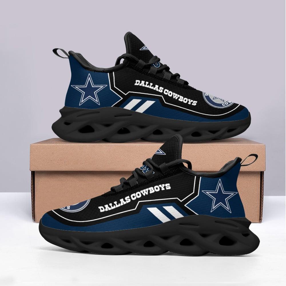 Ideafootwear Dallas Cowboys Max Soul Shoes Sneakers For Men And Women 120