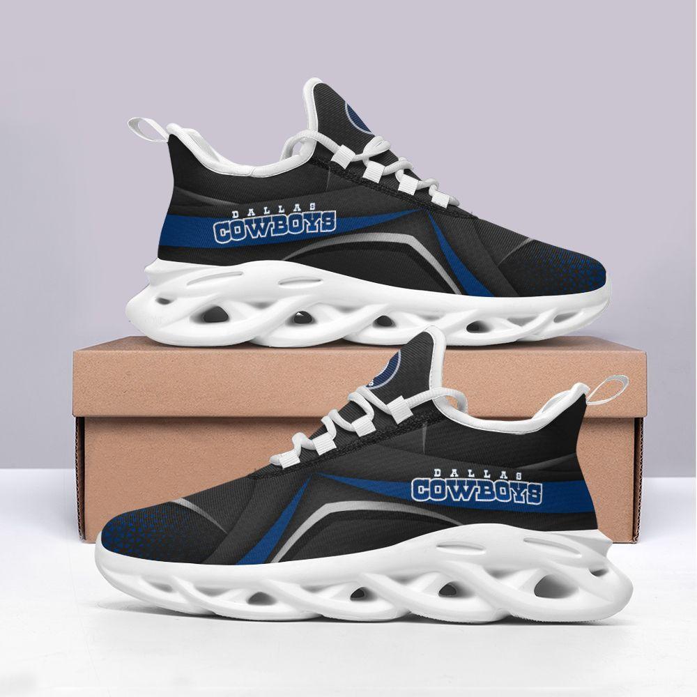 Ideafootwear Dallas Cowboys Max Soul Shoes Sneakers For Men And Women 12