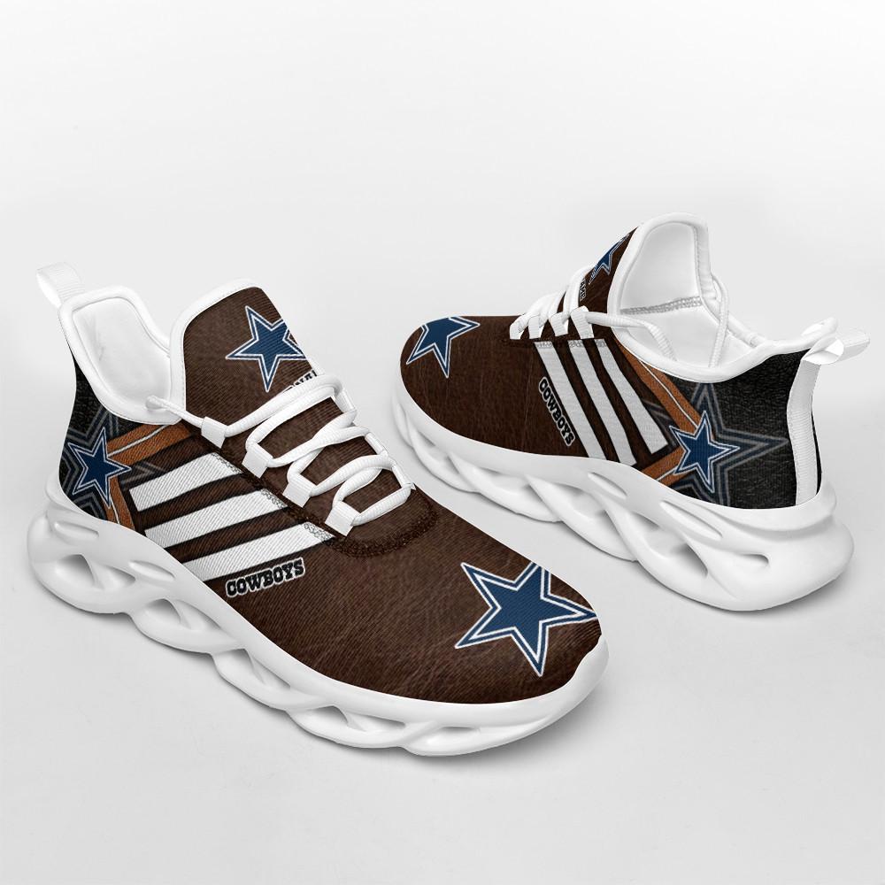Ideafootwear Dallas Cowboys Max Soul Shoes Sneakers For Men And Women 213