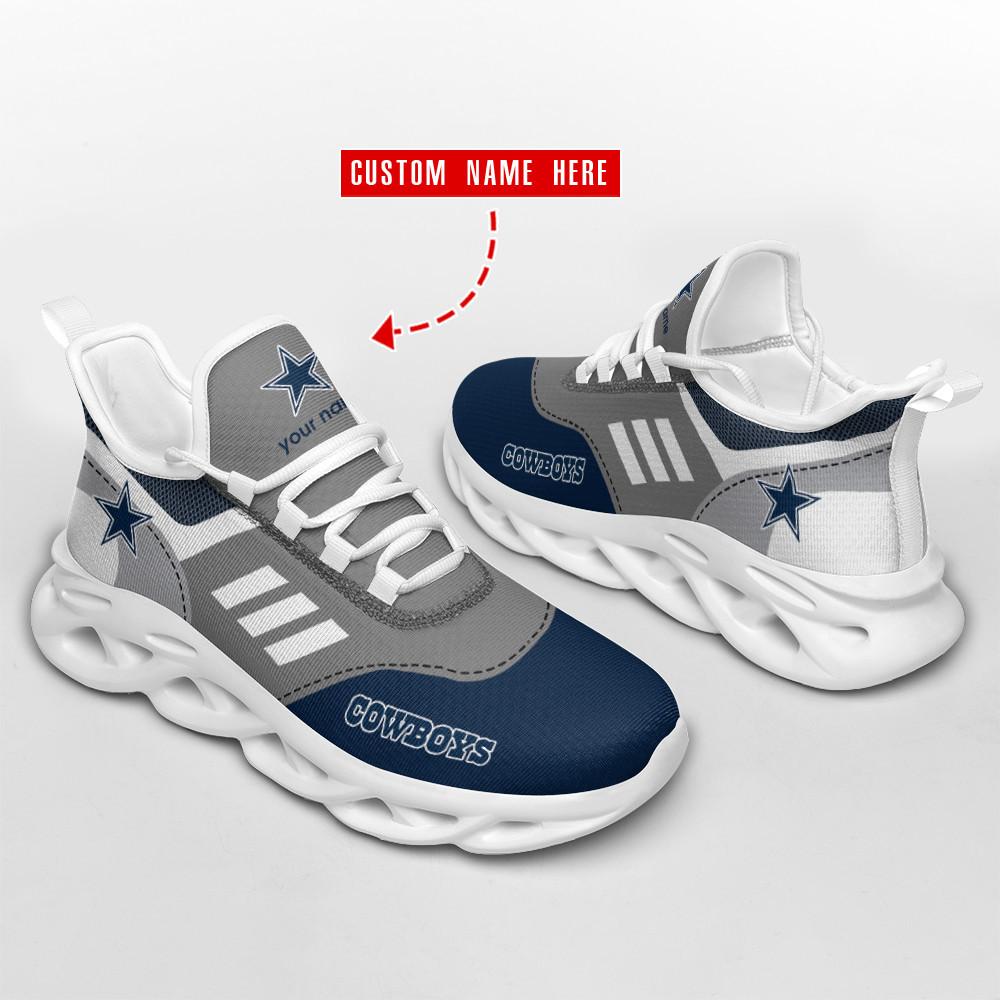 Ideafootwear Dallas Cowboys Max Soul Shoes Sneakers For Men And Women 221