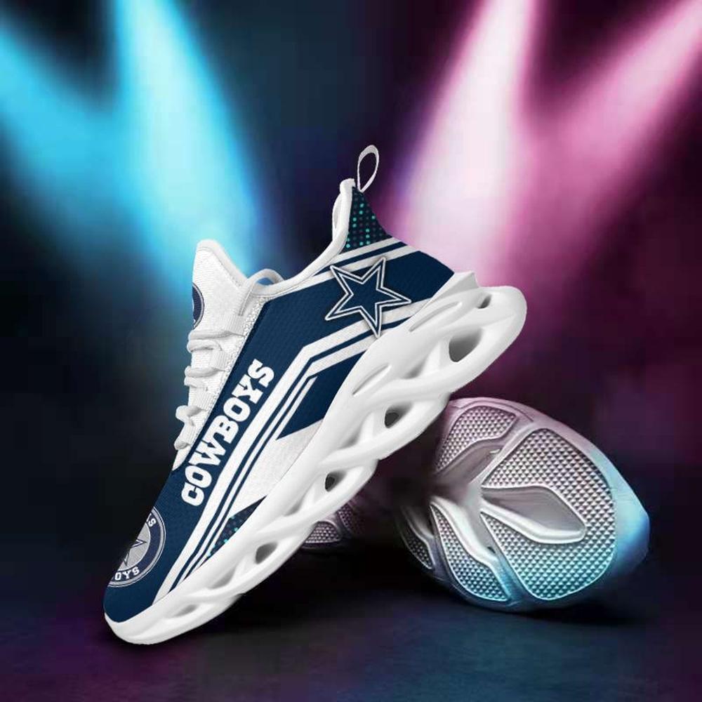 Ideafootwear Dallas Cowboys Max Soul Shoes Sneakers For Men And Women 23
