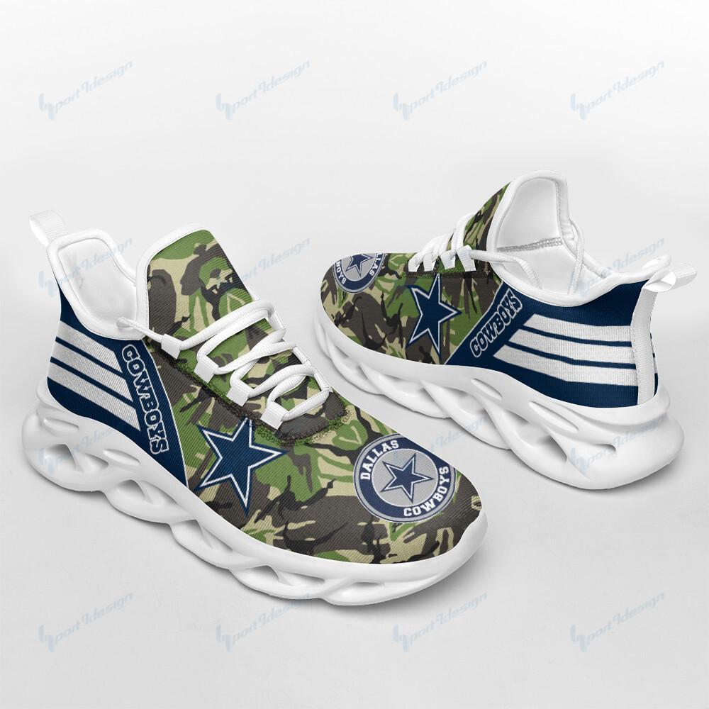 Ideafootwear Dallas Cowboys Max Soul Shoes Sneakers For Men And Women 131
