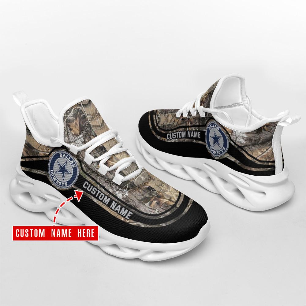Ideafootwear Dallas Cowboys Max Soul Shoes Sneakers For Men And Women 203