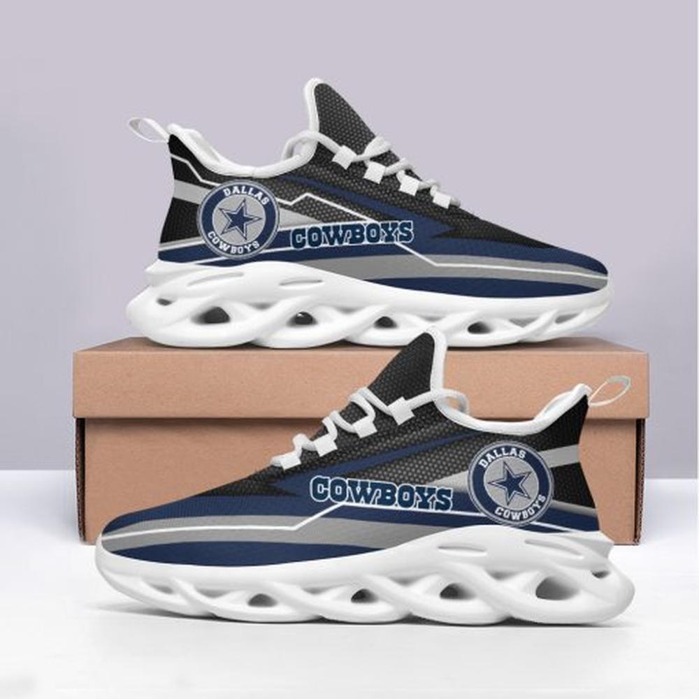 Ideafootwear Dallas Cowboys Max Soul Shoes Sneakers For Men And Women 46