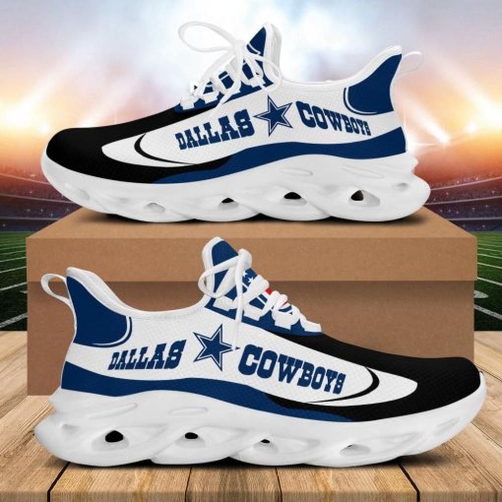 Ideafootwear Dallas Cowboys Max Soul Shoes Sneakers For Men And Women 276