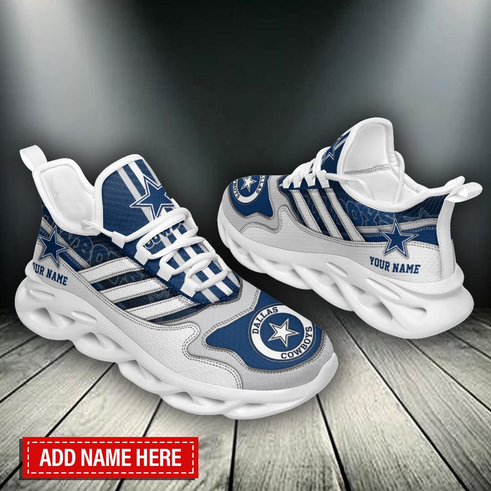 Ideafootwear Dallas Cowboys Max Soul Shoes Sneakers For Men And Women 172