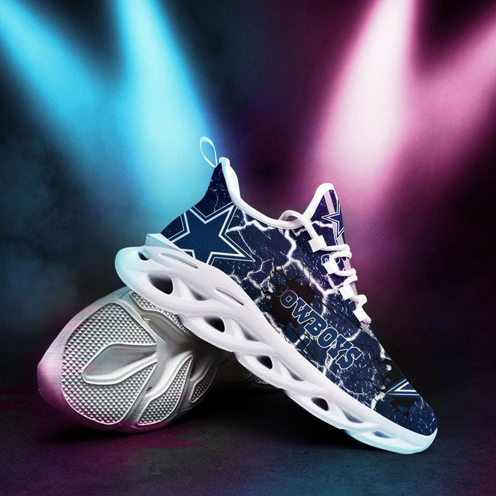 Ideafootwear Dallas Cowboys Max Soul Shoes Sneakers For Men And Women 20