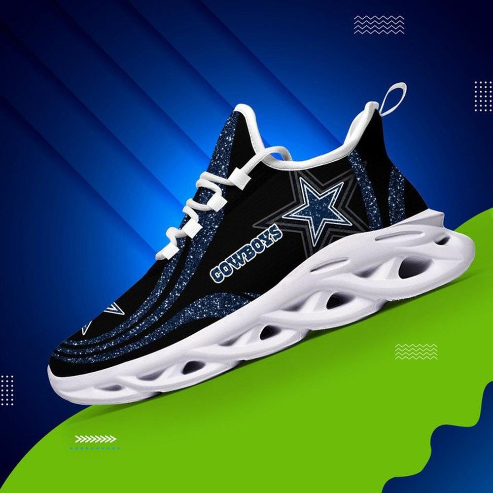 Ideafootwear Dallas Cowboys Max Soul Shoes Sneakers For Men And Women 15