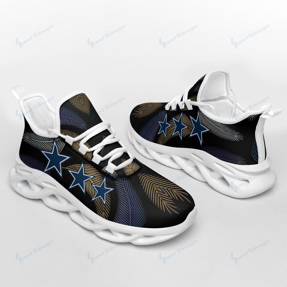 Ideafootwear Dallas Cowboys Max Soul Shoes Sneakers For Men And Women 101