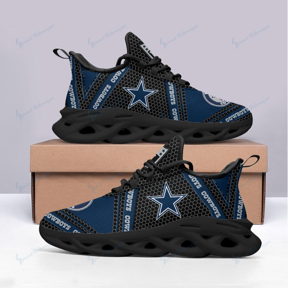 Ideafootwear Dallas Cowboys Max Soul Shoes Sneakers For Men And Women 106