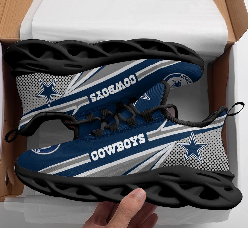 Ideafootwear Dallas Cowboys Max Soul Shoes Sneakers For Men And Women 42