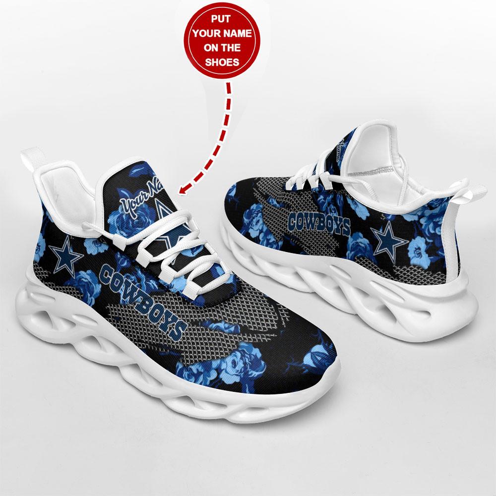 Ideafootwear Dallas Cowboys Max Soul Shoes Sneakers For Men And Women 228