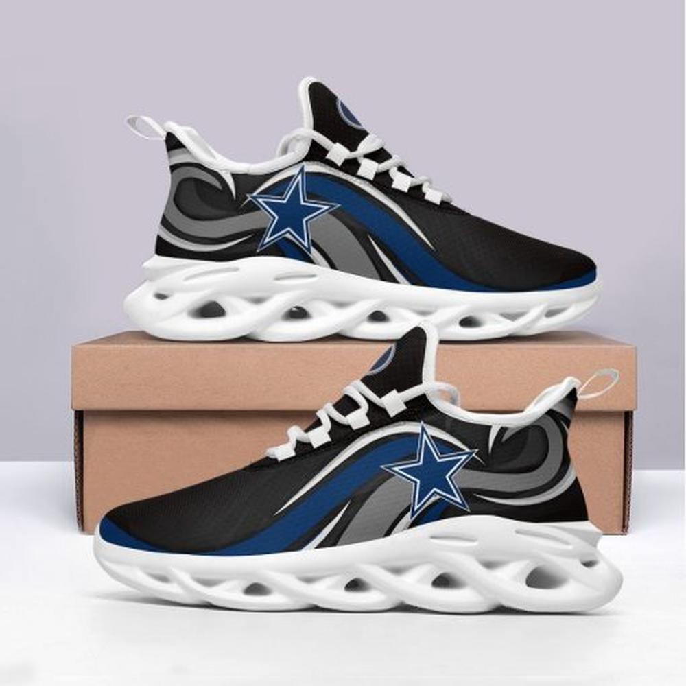 Ideafootwear Dallas Cowboys Max Soul Shoes Sneakers For Men And Women 26