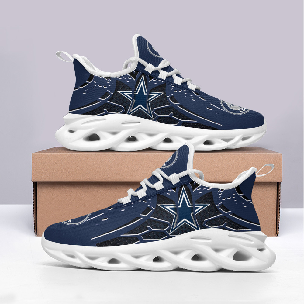 Ideafootwear Dallas Cowboys Max Soul Shoes Sneakers For Men And Women 73