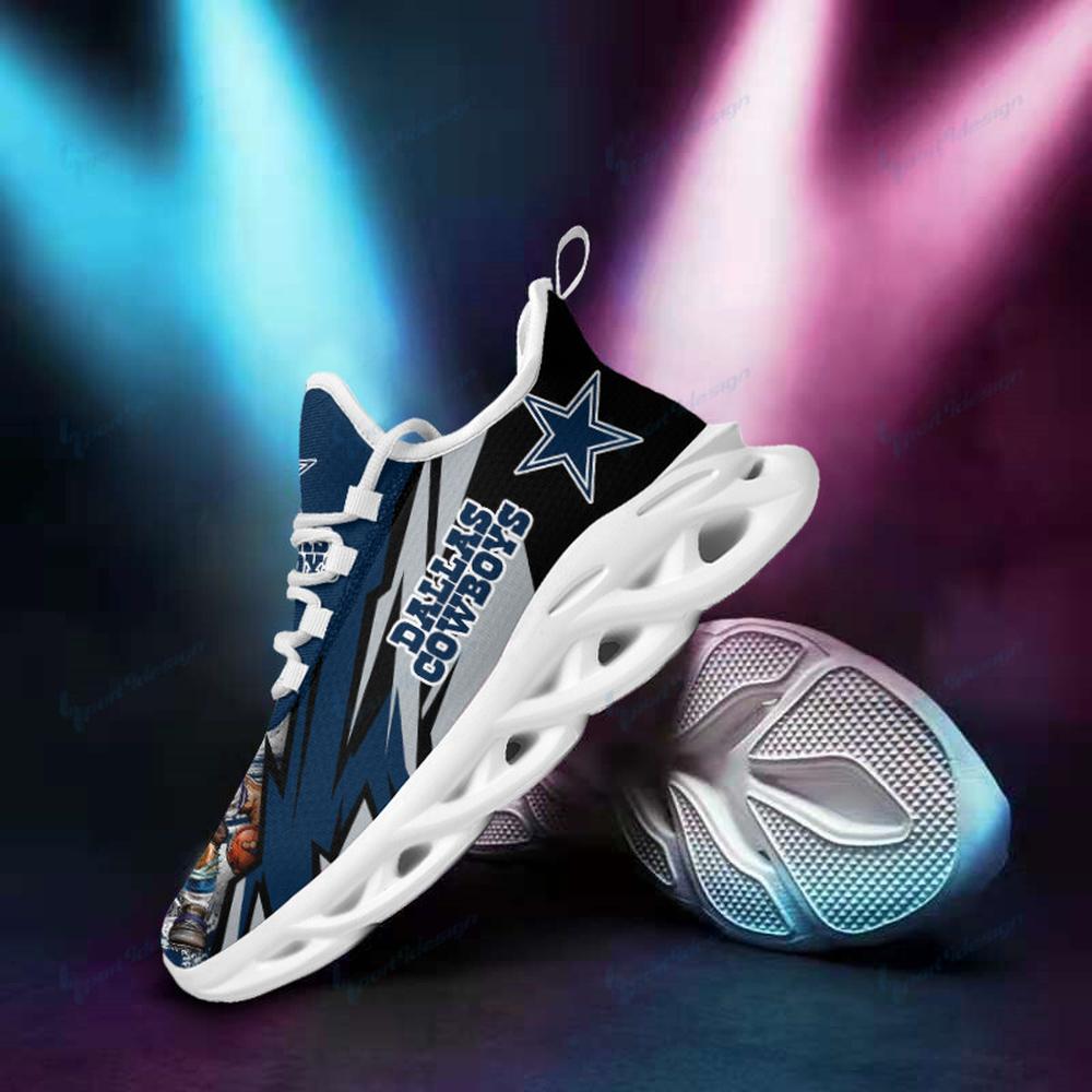 Ideafootwear Dallas Cowboys Max Soul Shoes Sneakers For Men And Women 103