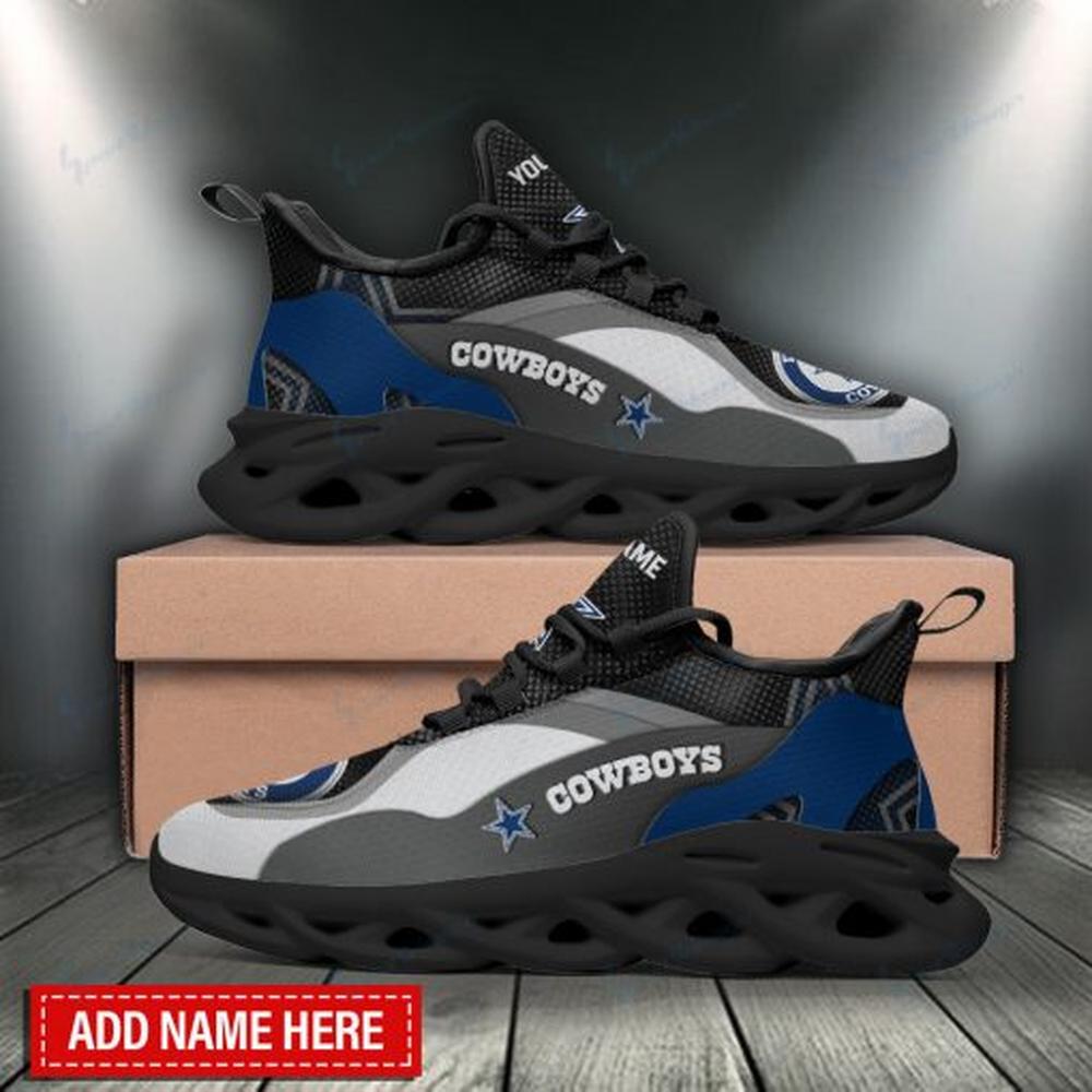 Ideafootwear Dallas Cowboys Max Soul Shoes Sneakers For Men And Women 175